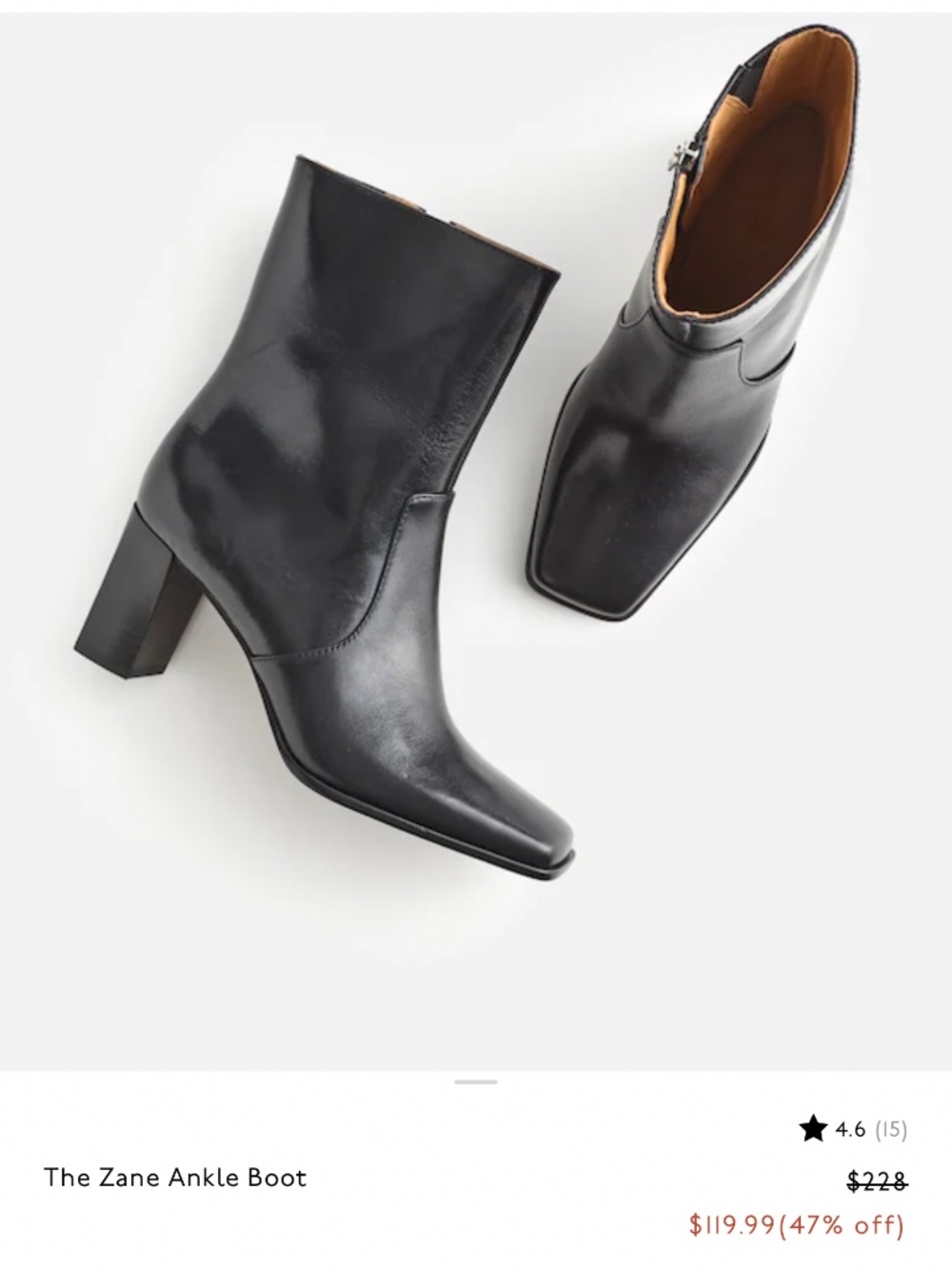 Madewell Zane ankle boot